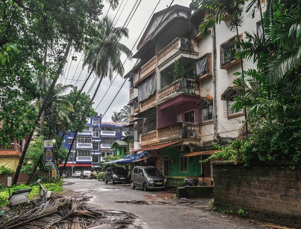 Calangute Una Ciudad Estado Indio Occidental Goa Orillas Del Mar — Foto de Stock