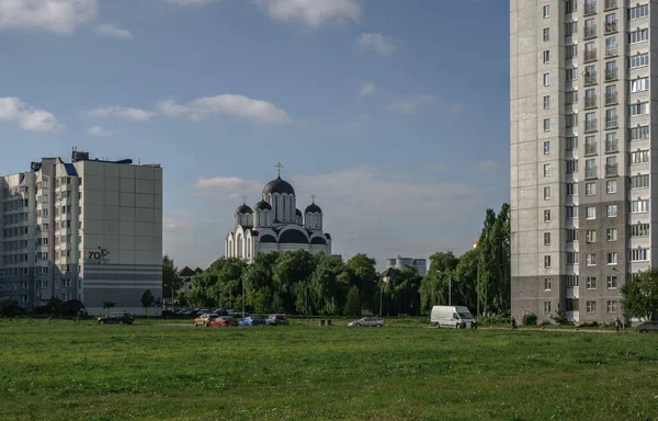 Мінськ Столиця Білорусі Адміністративний Центр Мінської Області Мінської Області — стокове фото