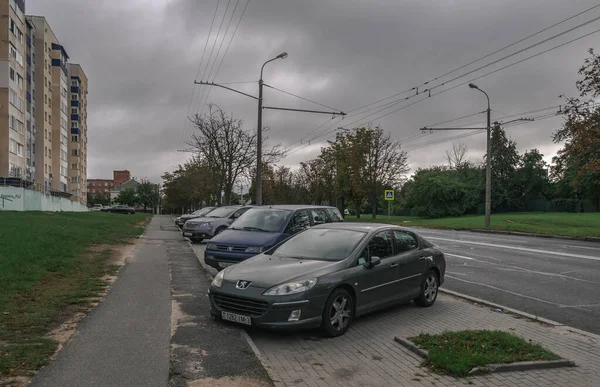 Мінськ Столиця Білорусі Адміністративний Центр Мінської Області Мінської Області — стокове фото