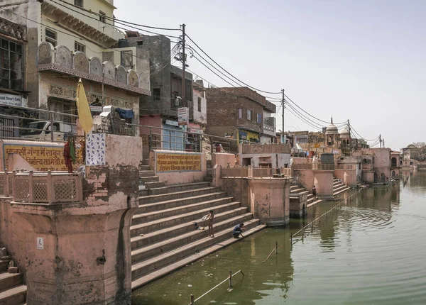 Govardhan Şehrin Bulunduğu Kutsal Tepenin Adıdır Hindistan Daki Hindular Için — Stok fotoğraf