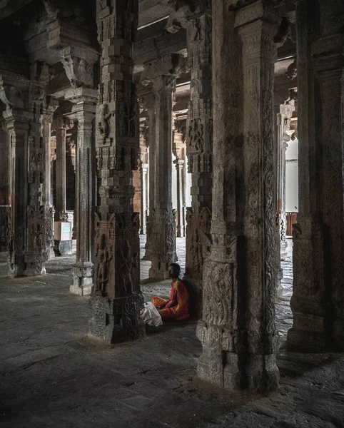 Hinduizm Için Kutsal Bir Hac Yeri Olan Srirangam Güney Hindistan — Stok fotoğraf