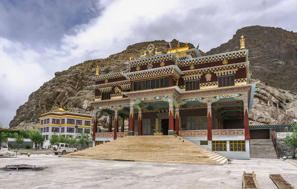 Ciudad Kaza Sede Del Remoto Valle Spiti Himalaya Occidental —  Fotos de Stock