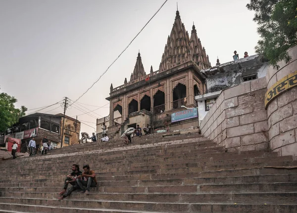 Varanasi Világ Egyik Legrégebbi Városa India — Stock Fotó