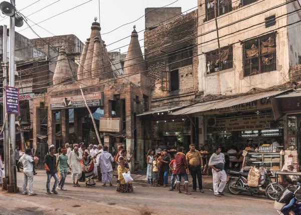 Varanasi Una Las Ciudades Más Antiguas Del Mundo India — Foto de Stock