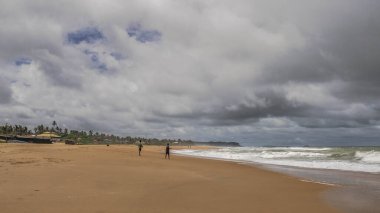 Calangute Sahili, Kuzey Goa 'nın Arap Denizi kıyısındaki en büyük plajıdır..