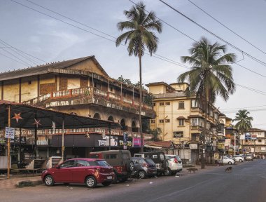 Kuzey Goa 'daki Calangute şeritleri