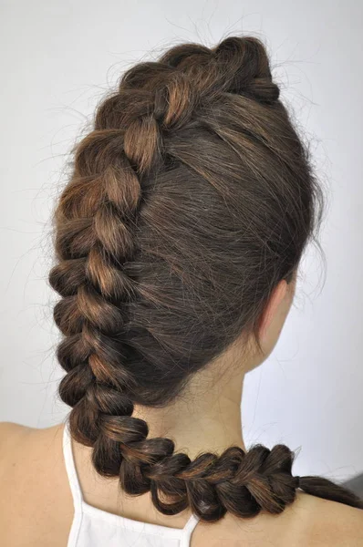 Hairstyle Long Hair — Stock Photo, Image