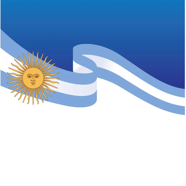 アルゼンチン幸せな独立記念日グリーティングカード、バナー、ベクトルイラスト。-ベクトル — ストックベクタ