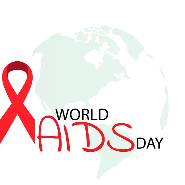 Παγκόσμια Ημέρα Aids Ασθένεια Του Ανοσοποιητικού Συστήματος Απομονωμένη Εικονίδιο Κόκκινη — Φωτογραφία Αρχείου