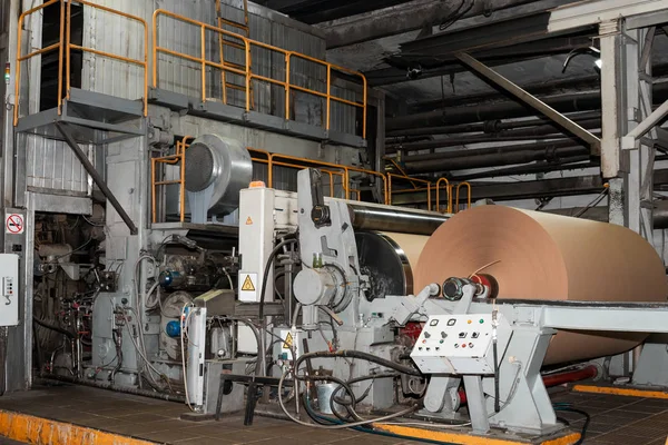 Paper production plant — Stock Photo, Image