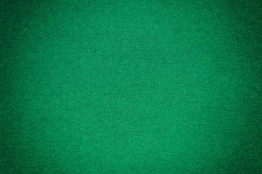 Yeşil poker ve casino arka plan doku hissettim