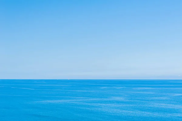 Pacific Ocean -  View of beautiful sky with clear blue sea