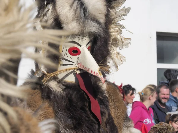 Kurent costume head — Stock Photo, Image