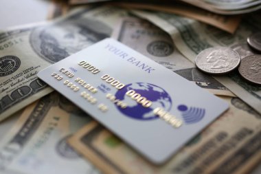 Banka plastik kart Abd para büyük miktarda yalan