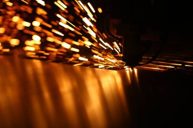 Metal için endüstriyel lazer makinesi