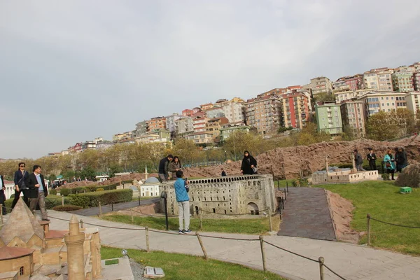 Острівний Образ Історичних Пам Ятників Створених Анатолії — стокове фото