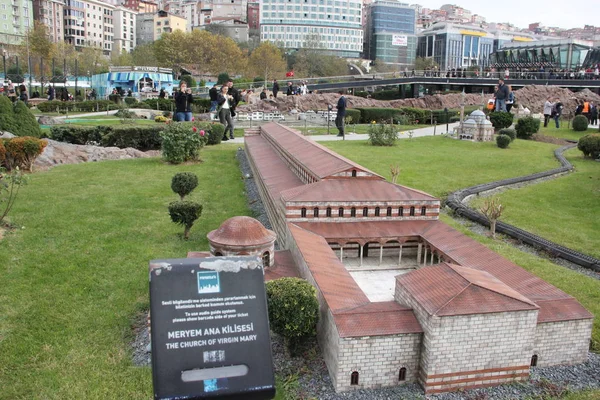 Una Imagen Isla Monumentos Históricos Establecidos Anatolia — Foto de Stock