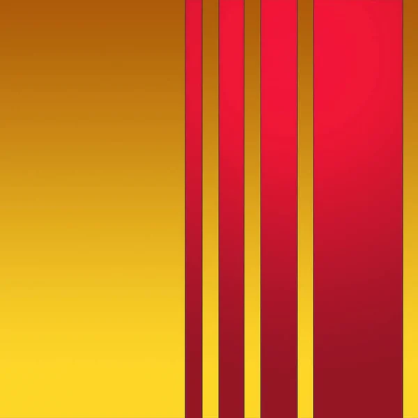 黄色の背景に赤いストライプ 高解像度のイラスト — ストック写真
