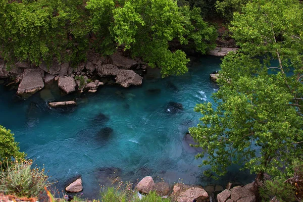 Ein Schöner Fluss Einer Kopru Schlucht Türkei — Stockfoto