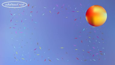 Astonomik soyut uzay arka plan resim renkli.