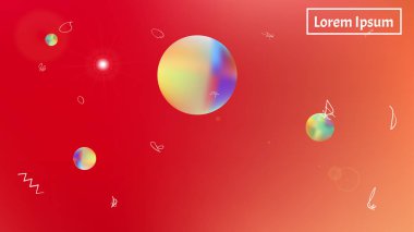 Full soyut alan arka plan resim örgü.