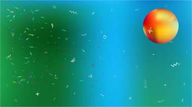 Sıvı soyut alan arka plan resmi modern.