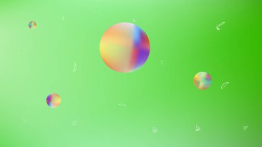 Temel soyut uzay fantezi temiz. 