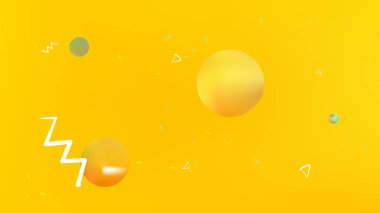 Ortak soyut uzay fantezi net. 