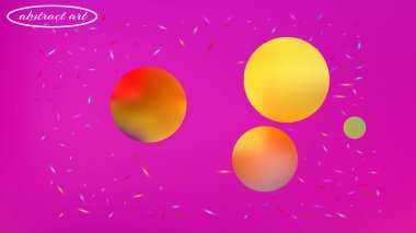 Düz soyut uzay fantezi net. 