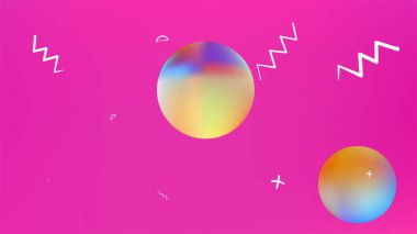 Komik soyut uzay fantezi net. 