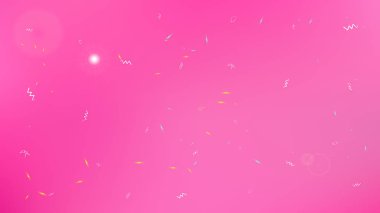 Düz soyut uzay fantezi son. 