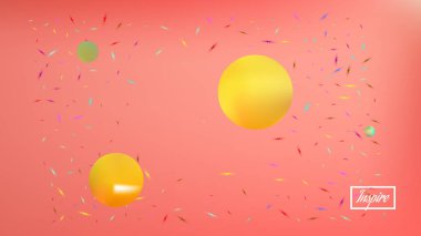 Minimal soyut uzay fantezi serin. 