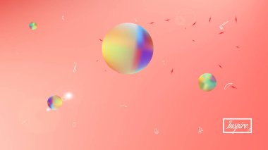 Ortak soyut uzay fantezi net. 