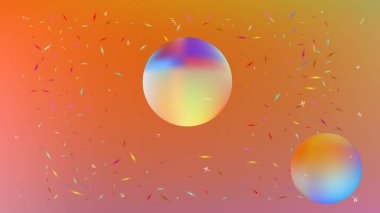 Sıvı soyut uzay fantezi net. 