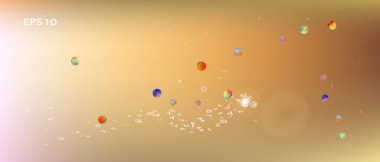 Yaratıcı soyut ultra geniş alan arka plan 