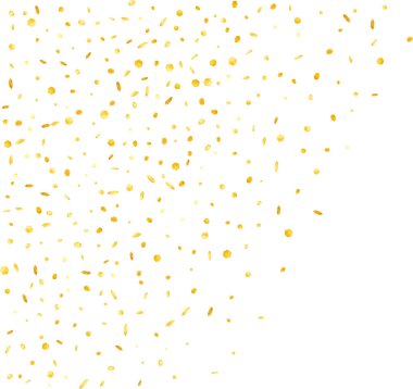 Altın altıgen 3d konfeti güzel. 