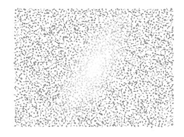 Mısır işaretleri, el konfeti geniş çizilmiş. 