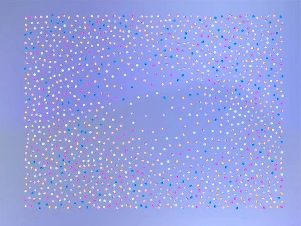 Bolas de confeti de colores, estrella . — Archivo Imágenes Vectoriales