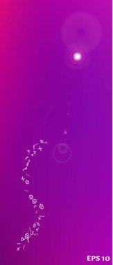 Yaratıcı soyut ultra geniş alan arka plan 