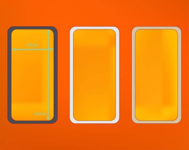 Kafes, turuncu kırmızı renkli telefon arka plan kiti.