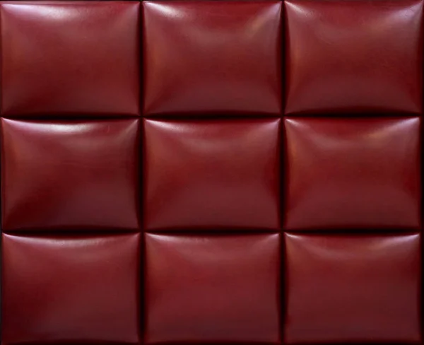 Luxury red leather panel. Soft leather panels. Leather texture.