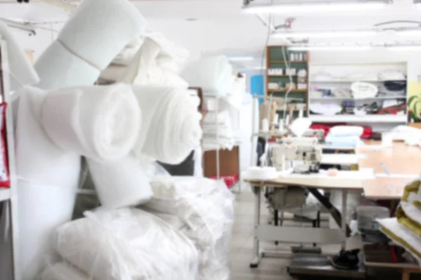 Intérieur Atelier Couture Studio Fermé Avec Plusieurs Machines Coudre Industrie — Photo