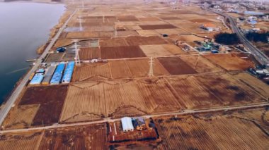 Kırsal Tarım Arazisi Peyzaj, Hava Video