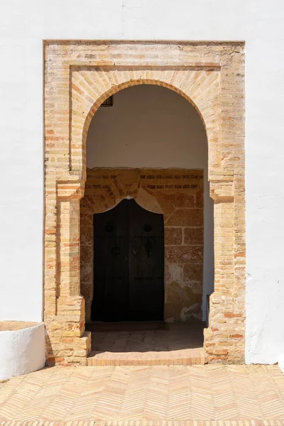 Monasterio Rábida Huelva Arte Mudéjar Lugar Donde Cristóbal Colón Comenzó — Foto de Stock