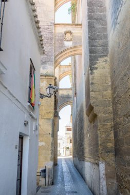 Arcos de la Frontera. Endülüs 'ün Cadiz ilçesine bağlı tipik bir beyaz köy.