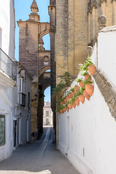 Arcos Frontera Endülüs Cadiz Ilçesine Bağlı Tipik Bir Beyaz Köy — Stok fotoğraf