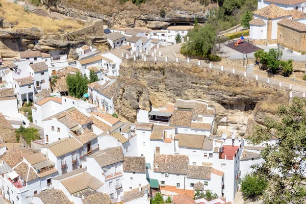 Setenil Las Bodegas Grazalema Spanya Nın Endülüs Eyaletinin Cadiz Ilçesine — Stok fotoğraf