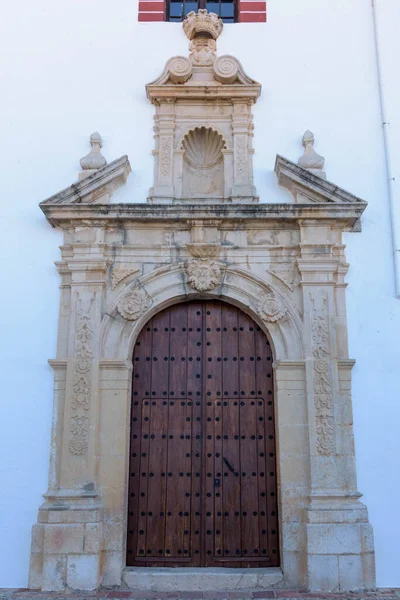 Grazalema Typisk Vit Spanien Provinsen Cadiz Andalusien Spanien — Stockfoto