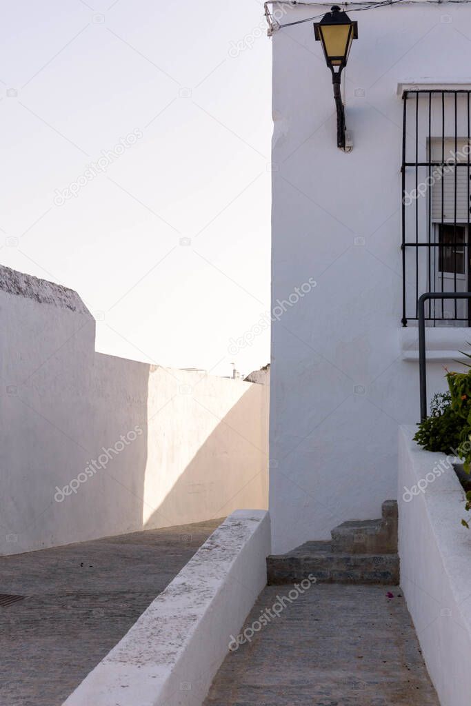 Vejer de la Frontera. Typical white village of Spain in the province of Cadiz in Andalusia, Spain