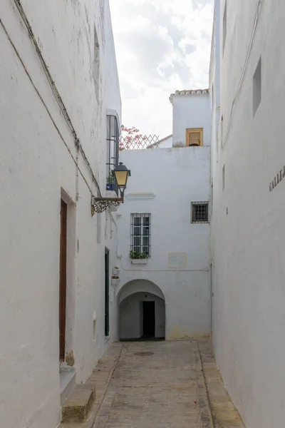 Vejer Frontera 西班牙安达卢西亚加的斯省典型的白人村庄 — 图库照片